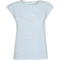 GreenBomb Women's Basic Timid T-shirt Donna (S, grigio)