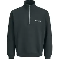 Jack & jones Felpa Con Mezza Zip