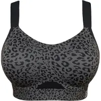 SugarShape Reggiseno sportivo 'Jive' grigio / nero