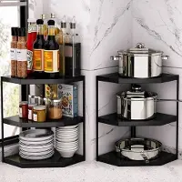Azomor Questo innovativo scaffale angolare è stato progettato per sfruttare al meglio lo spazio della vostra cucina