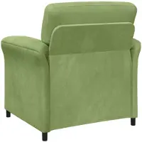 vidaXL Set di divani, 2 pezzi, verde chiaro, in velluto