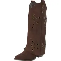 Salinyang Stivale da cowboy cioccolato