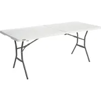 Markenlos Tavolo lungo pieghevole - Tyrell - 183 x 76 x 74 cm - colorato con ulteriori termini di ricerca: Mobili da giardino, Mobili da esterno. Tavolo pieghevole