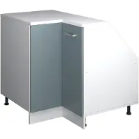 Vicco Mobile cucina angolare per sottotetto R-Line Grigio-blu 75.6 cm con 1 porta, corpio dell’armadio profondità 60 cm, Model 60550