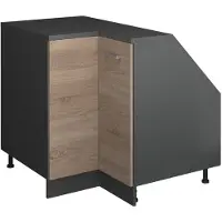Vicco Mobile cucina angolare per sottotetto R-Line Sonoma 75.6 cm con 1 porta, corpio dell’armadio profondità 60 cm, Model 60048