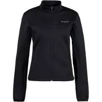 Columbia Women's Sloan Crest Spacer Fleece Full Zip Giacca in pile Donna (S, nero)