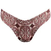 Oxbow Women's Darts Bikini Bottom Parte inferiore bikini Donna (XS, fuchsia)