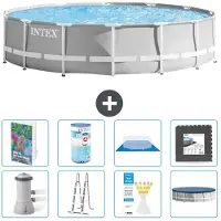 Intex Struttura per piscina a forma di prisma - 427x107 cm - composta da 7 elementi - modello S563