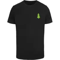Merchcode Maglietta 'Christmas Vibes' verde / rosso / nero