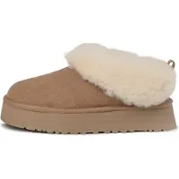 Ugg per donna. 1171393 Stivaletti Tazzelle in pelle marrone (36), Basso, Nessuno, Casual