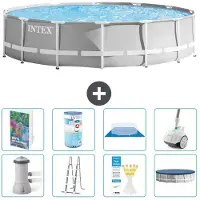Intex Struttura per piscina a forma di prisma - 427x107 cm - composta da 7 elementi - modello S549