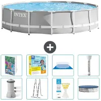 Intex Struttura per piscina a forma di prisma - 427x107 cm - composta da 7 elementi - modello S532