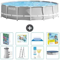 Intex Struttura per piscina a forma di prisma - 427x107 cm - composta da 7 elementi - modello S639