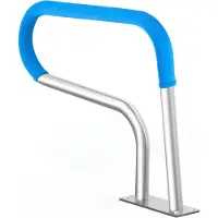 Vevor Corrimano per piscina 32 x 23 pollici in acciaio inossidabile con piastra di base per spa