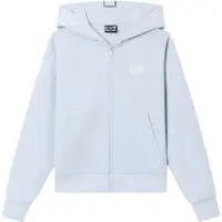 EA7 per ragazza. 7G000220_AF12501 Felpa blu Natural Ventos (12Años= 154cm), Casual, Polister riciclato, moda per bambini