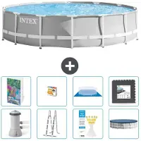 Intex Struttura per piscina a forma di prisma - 427x107 cm - composta da 7 elementi - modello S525