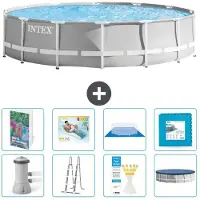 Intex Struttura per piscina a forma di prisma - 427x107 cm - composta da 7 elementi - modello S651