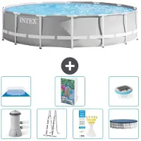 Intex Struttura per piscina a forma di prisma - 427x107 cm - composta da 6 elementi - modello S596
