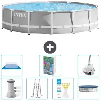 Intex Struttura per piscina a forma di prisma - 427x107 cm - composta da 6 elementi - modello S616