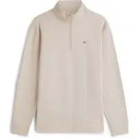 Tommy Hilfiger Regular Fleece 1/4 Zip Classic Beige Taglia: M | Maglioni a maglia Outlet | Uomo | Marrone