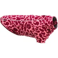 Ruffwear Climate Changer Fleece Jacket Cappottini per cani (M, berry lava)