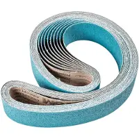 PFERD TOOLS Nastro abrasivo in zirconio BA 75x2000mm Z36 FORTE per l'asportazione di materiale con smerigliatrice a nastro