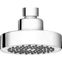 TRIZERATOP Soffione tondo, 1 funzione - 87 mm pioggia cromo