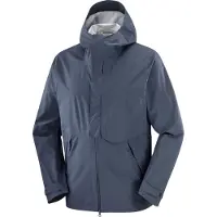Salomon - Giacca impermeabile e antivento da escursionismo - Outerpath Pro 2.5L Jkt M Blue Nights per Uomo - Taglia M