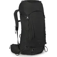 Osprey - Zaino da trekking ed escursionismo - Kestrel 38 Black per Uomo in Nylon - Taglia L/XL - Nero