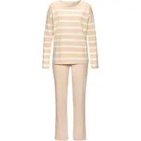 s.Oliver Pigiama beige / bianco