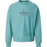 Calvin Klein Ls Premium Terry Monogram Sweater Tequila Blue Taglia: XL | Maglioni a maglia Outlet | Uomo | Blu