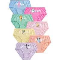 Next Pantaloncini intimi 'Bluey Days of The Week' blu / giallo / verde / lilla / arancione / rosa