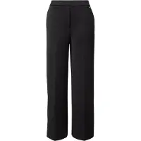 Calvin Klein Scuba Wide Leg Pant Black Taglia: 8 | Pantaloni da completo Outlet | Donna | Nero