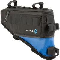 M-Wave Rough Ride Triangle Borsa da ciclismo (42 x 14-25 cm, grigio)