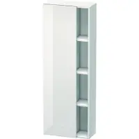 Duravit Colonna DURASTYLE 240x500x1400mm Ans sinistra NB scuro/bianco ma cerniera sinistra noce scuro/bianco opaco