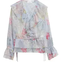 Comma Blouses Blue Taglia: 40 | Maglie a manica lunga Outlet | Donna | Blu