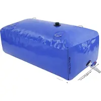 OEM Serbatoio per acqua a bolla d'aria, design portatile, grande capacità, blu