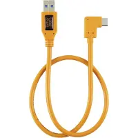 Tether Tools TetherPro Adattatore ad angolo retto da USB 3.0 a USB-C (50 cm)