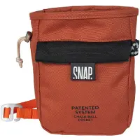 Snap Climbing Chalk Pocket Scratch Sacchetto porta magnesite rosso