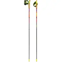 LEKI Ultratrail FX.One SL Bastoncini per trail running (115 cm, rosso/ neonyellow)