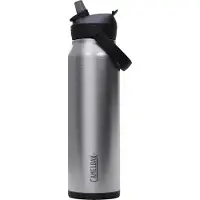 CamelBak Thrive Flip Straw VSS Bottiglia termica (1000 ml, grigio)