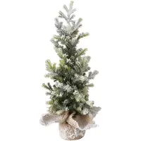 Boltze Albero di Natale in vaso di iuta TANNE, 40 cm