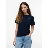 Tommy Hilfiger Th Script Regular C-neck Dark Night Navy Taglia: S | Maglie Sportivi Outlet | Donna | Nero