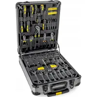 Rockforce Valigetta portattrezzi con set di 186 pezzi, montata su ruote
