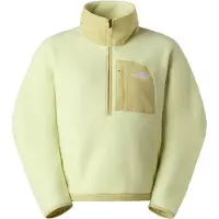 The North Face Women's Yumiori Off Peak 1/2 Zip Jacket Pullover in pile Donna (S, giallo)