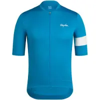 Rapha Core Jersey Maglietta da ciclismo Uomo (S, blu)