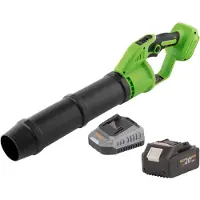 Procraft Soffiatore a batteria PB24bb 20 V Brushless + 1x batteria 4,0 Ah + caricabatteria