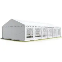 Sonstiges TOOLPORT Tendone per feste 6x12 m PVC bianco 100% impermeabile Tendone da esterno Tenda party