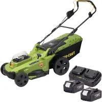 Procraft Tosaerba a batteria PLM22bb 40 V (2x 20 V) 430 mm brushless + 2x batteria 4,0 Ah + caricabatteria