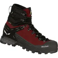 Salewa Women's Ortles Ascent Mid GTX Scarponi da montagna Donna (37, nero/rosso)
